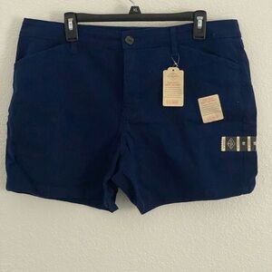 St. John's Bay Dark Blue Women's Bermudas